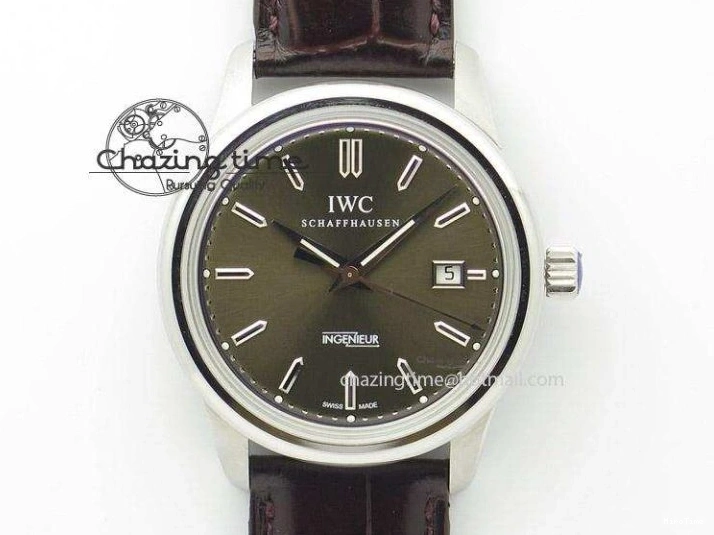 MIROTIME 0102 Efficient Portofino Chrono RG ZF 1:1 Best Edition White Dial on Brown Leather Strap A 7151